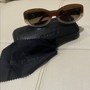 Authentic Etro Tan Women's Sunglasses